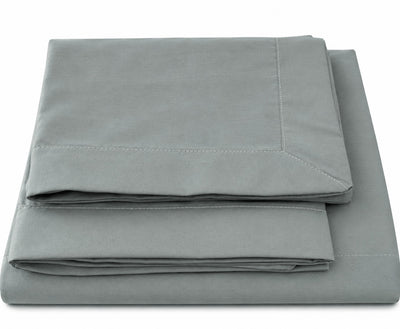 Opalia Homes Pure Cotton Solid Bedsheet Set – Intricate Threadwork Borders