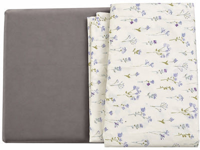 Serene Floral Cotton Bedding Set